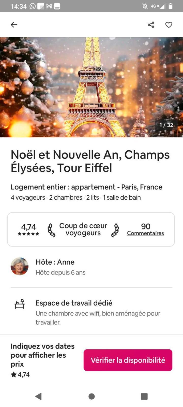 Beau Temps Aux Champs Elysees, Tour Eiffel Apartamento Paris